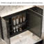 French style light luxury bathroom cabinet