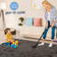 Tapis d'intérieur à hauteur variable, de style moderne et contemporain, ne peluche pas et est facile à nettoyer. Parfait pour le salon, la chambre et la salle à manger.-861032711