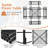 Elijay 8 - Person Patio Dining Set Square Table-2006819709