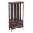 Curio Cabinet Lighted Glass Cabinet Glass Wine Cabinet Curio Display Cabinet With Adjustable Glass Shelves 2 Doors And 1 Drawer Cabinet Sideboard With Bulb Included-236600837