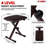 5 Core Keyboard Bench X-Style Height Adjustable from 16.3-19.6in KBB 02 WH Clebert-88553513