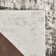 Machine Woven Polyester Area Rug in Cream/Gray
