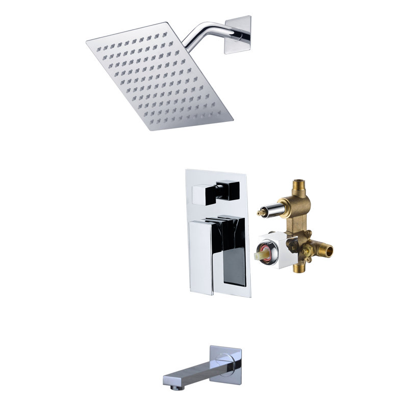 Robinet de baignoire et douche mural Sumerain