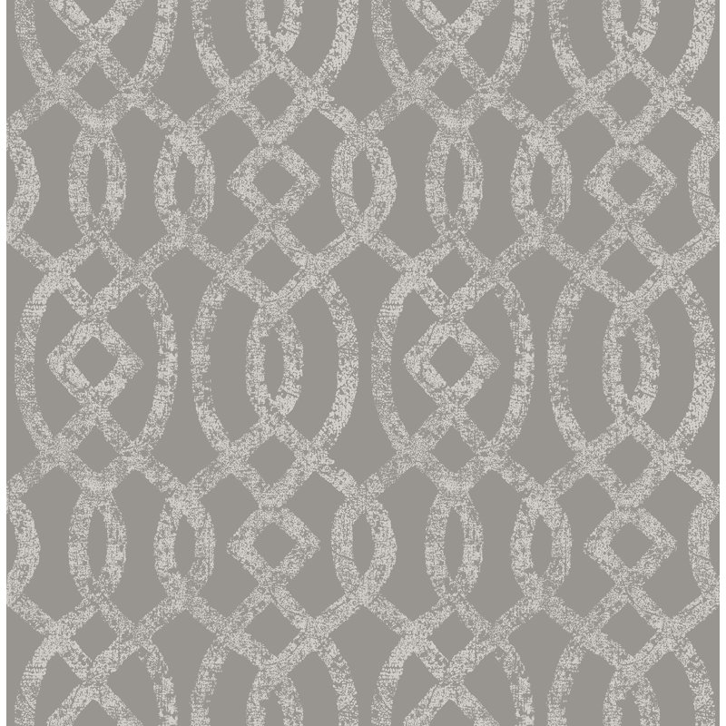 Rouleau de papier peint L 33 pi x l 20,5 po Cavallacci, Gris