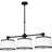Kimiyo 3 - Light Steel Dimmable Kitchen Island Drum Chandelier