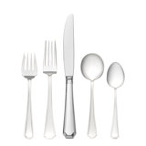 Fairfax 5 Piece Sterling Silver Flatware Set, Service for 1