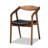 Hohl Mid-Century Modern Faux Leather Upholstered And Finished Wood 7-Piece Dining Set-1222712203