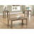 Transitional Table Set, 3pcs Set