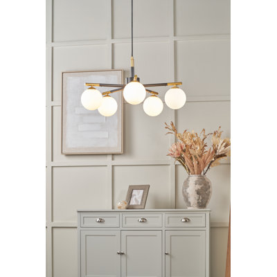 5 - Light Sphere Chandelier