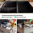 Amdan Upholstered Ottoman with Solid Wood Legs-708766484