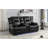 2 Seater Home Theater Recliner Manual Recliner Chair With A Led Light Strip Two Cup Holders And A Storage Box For Living Room,Bedroom-1078143477