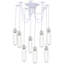 Gurdon 6 - Light White Cluster Pendant