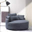 Fauteuil demi-tonneau avec repose-pieds de 51,2 po de largeur Dashton-948668427