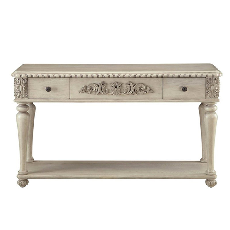 American-style retro light luxury console table
