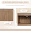 Ensemble de meuble-lavabo mural simple 30 po avec plateau en céramique Ayra-644830064