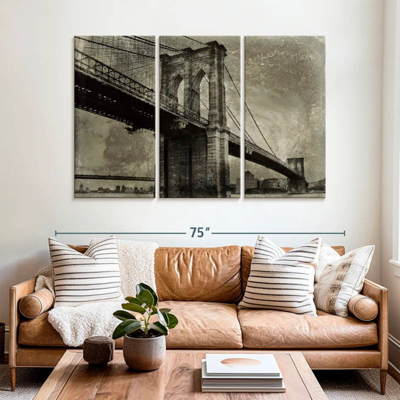Lilie Bridge I, 42" H x 65" W