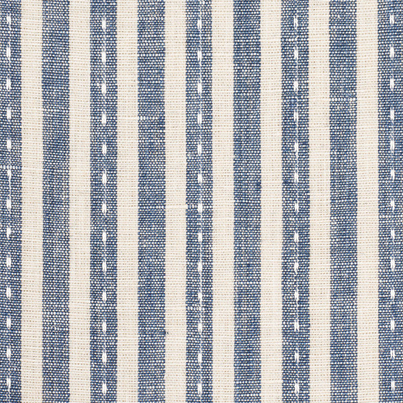 Mathis Ticking Stripe Fabric, Blue