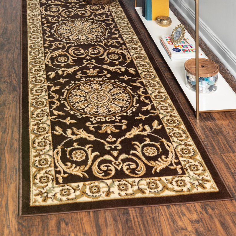 Tapis oriental brun / beige Aracelia