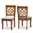 17.9'' H Upholstered Oak Side Chair