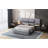 Upholstered Platform Bed,Two Outlets And USB Charging Ports On Both Sides, Two Bedside Pillows, Storage Shelves,Velvet-1759470724
