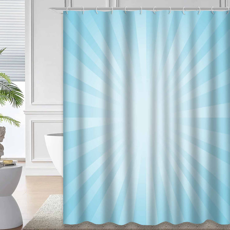 Rideau de douche Starburst, L 72 po x l 84 po