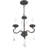 3 - Light Steel Chandelier-86005734
