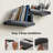 15" W x 5.5" D Floating Shelves Set with Invisible Wall Mount Bracket-1028479911
