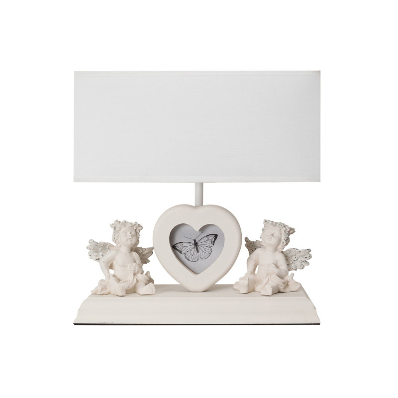 Lampe de table blanche 11 po