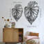 Décoration murale feuille en métal-308482443-308482441