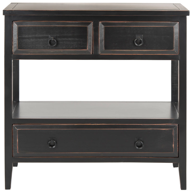 Riggle 32'' Console Table, Black