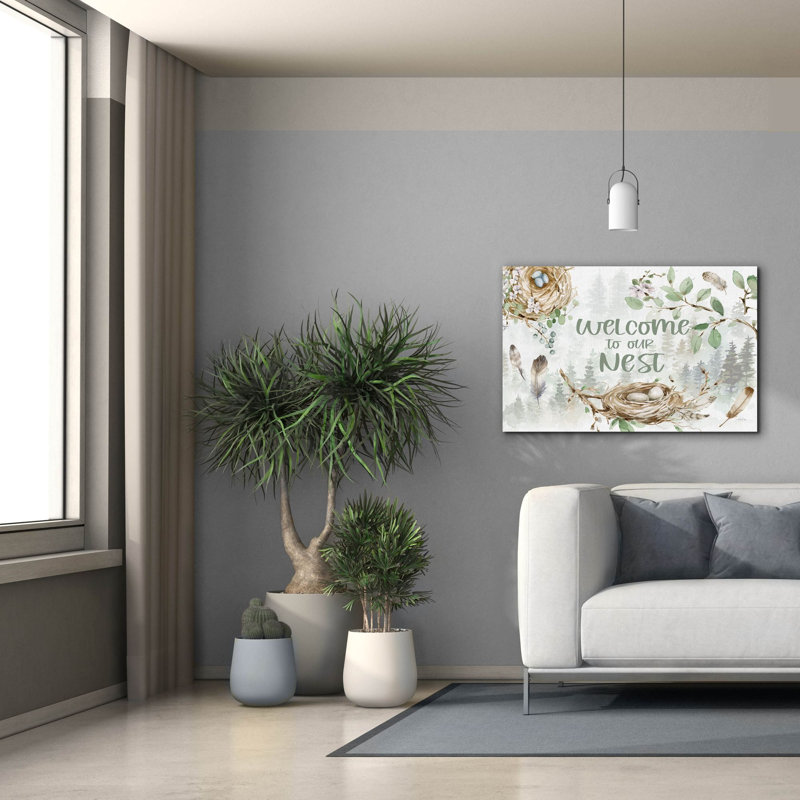 "Epic Graffiti" Ethereal Forest 1 "par Katrina Pete, art mural sur toile, H 26 po x l 40 po x P 1,5 po
