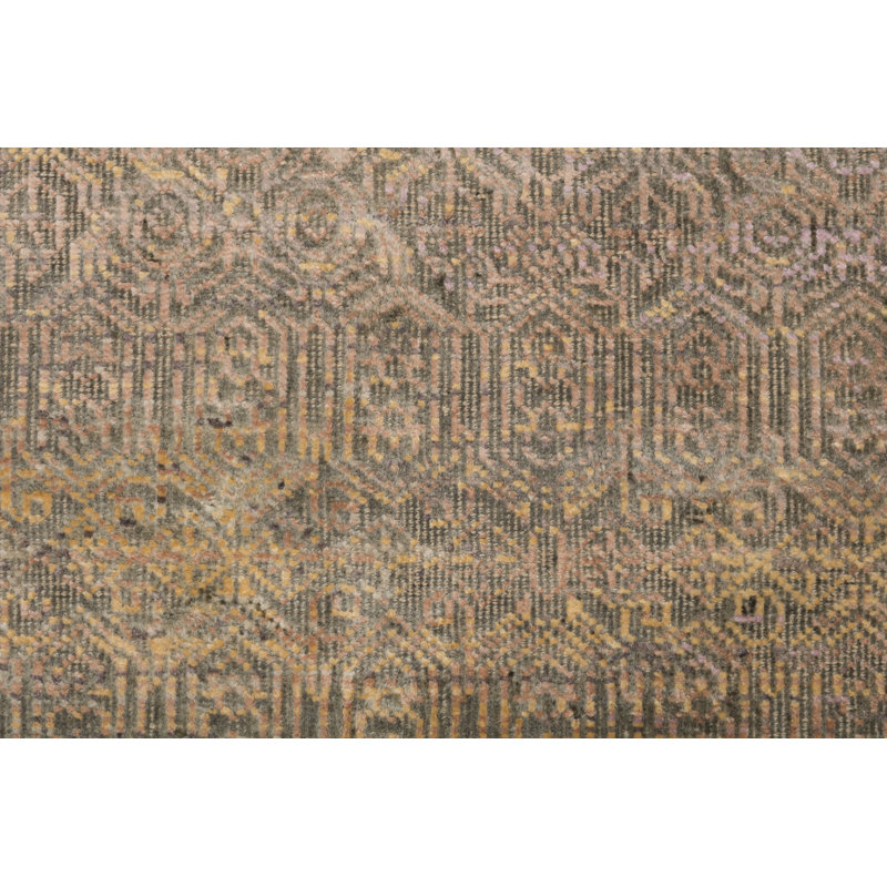 Hand Knotted Abstract Rug