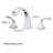 2-handle Bathroom Faucet with Drain Assembly-50623610-88750464