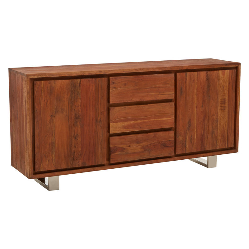 Grooms 170cm Solid Wood Sideboard