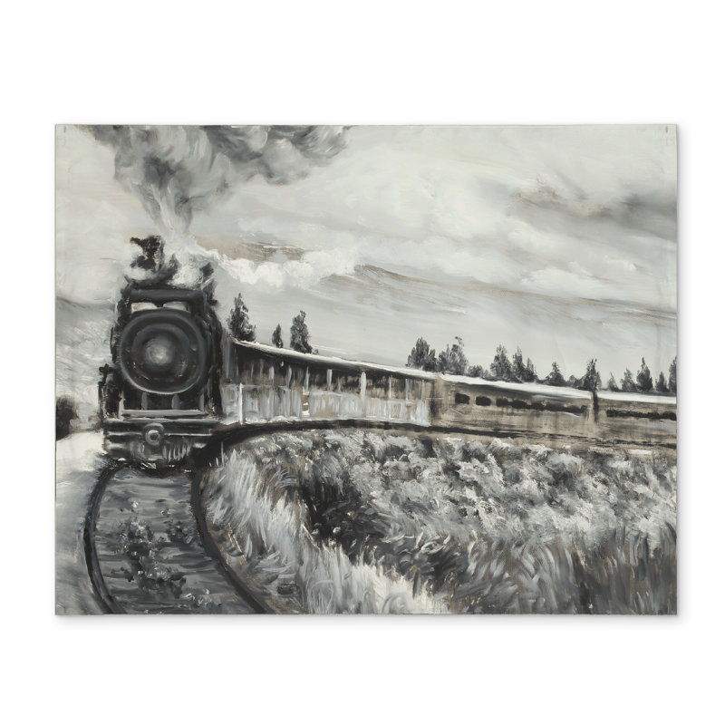 Napperon train à vapeur | Trees Contemporary Home Decor