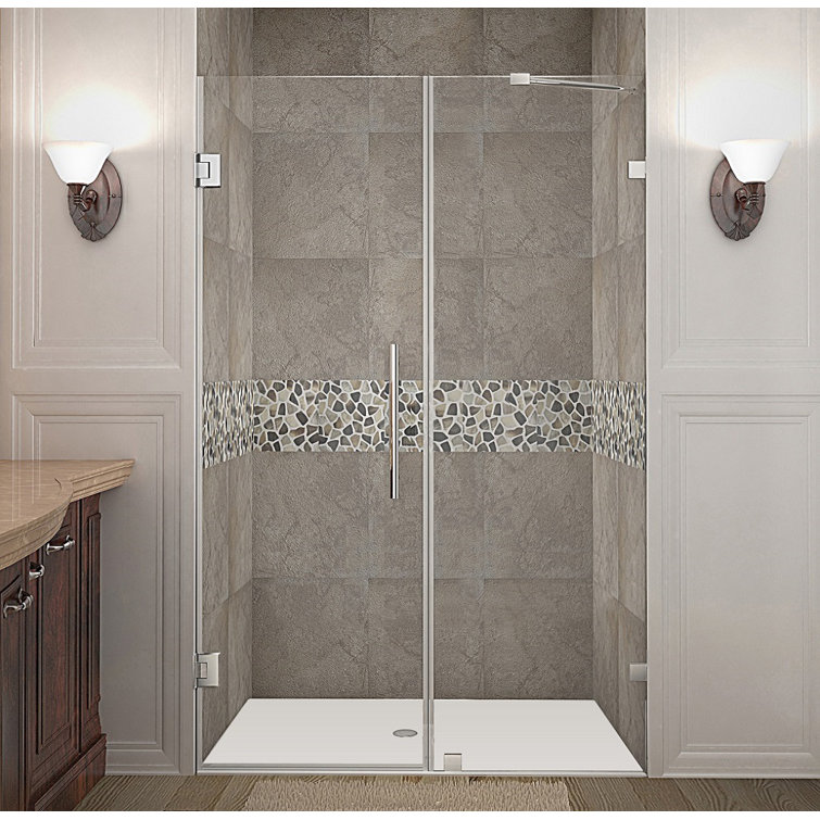 Nautis 50 W x 72" H Hinged Frameless