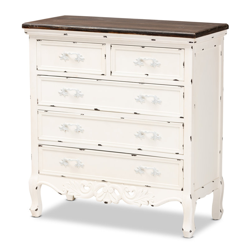 Armoire de rangement 5 tiroirs Audet Levron