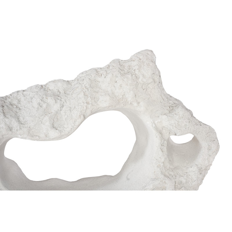 Cast Stone Table Top Sculpture, Wide