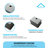 KBFmore Laundry Utility 18 Gauge 25 Inch Undermount/Topmount Kitchen Sink with 4 PCs Accessories