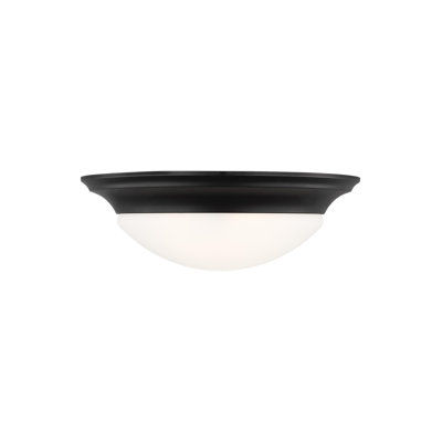 Nash Three Light Ceiling Flush Mount from Generation Lighting 