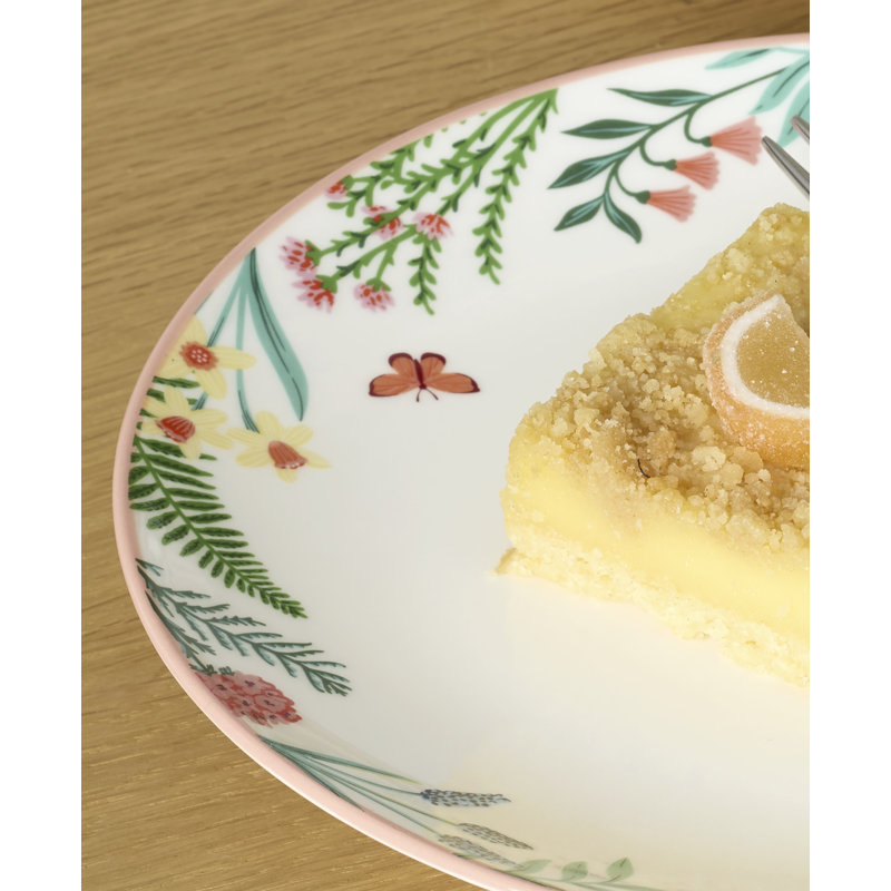  First Blooms Accent Plates S/4