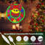 Enseigne lumineuse de Noël couronne de Noël