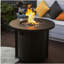 Table de fosse ronde au propane 40000BTU