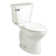 Toilette ronde 2 pièces GPF (économe en eau) avec Everclean (siège non inclus) cadet 1,28
