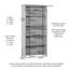 Malila 180cm H x 90cm W Bookcase