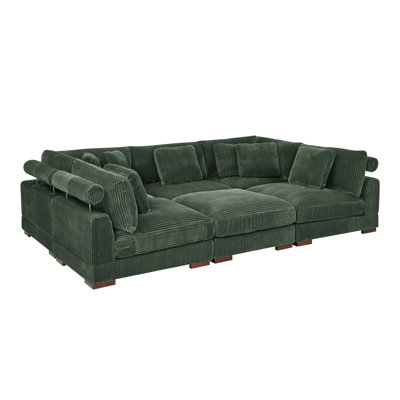 Barcombe Modular Corduroy Sectional