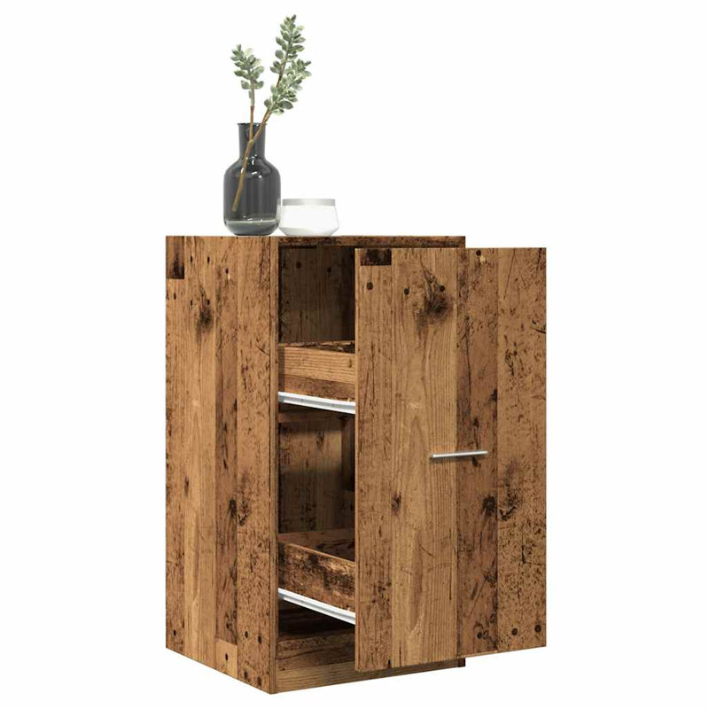 Ruca End Table, Reclaimed Wood