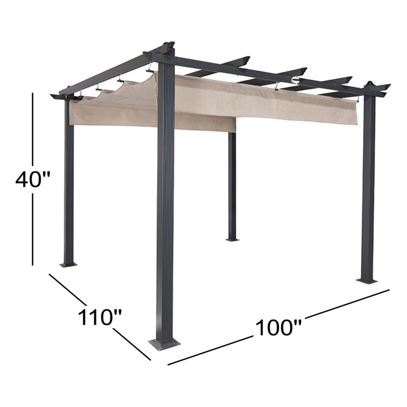 Auvent de rechange pour pergola Constantine de Coolaroo