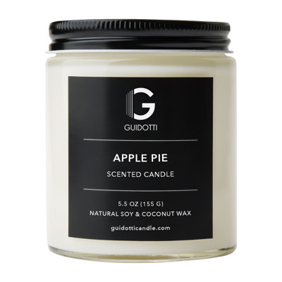 Apple Pie Scented Jar Candle -  Guidotti