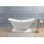 Baignoire de trempage autoportante 61 "avec plateau en bambou 61" Streamline-84363884
